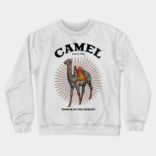 The Camel Power in the desert Crewneck Sweatshirt